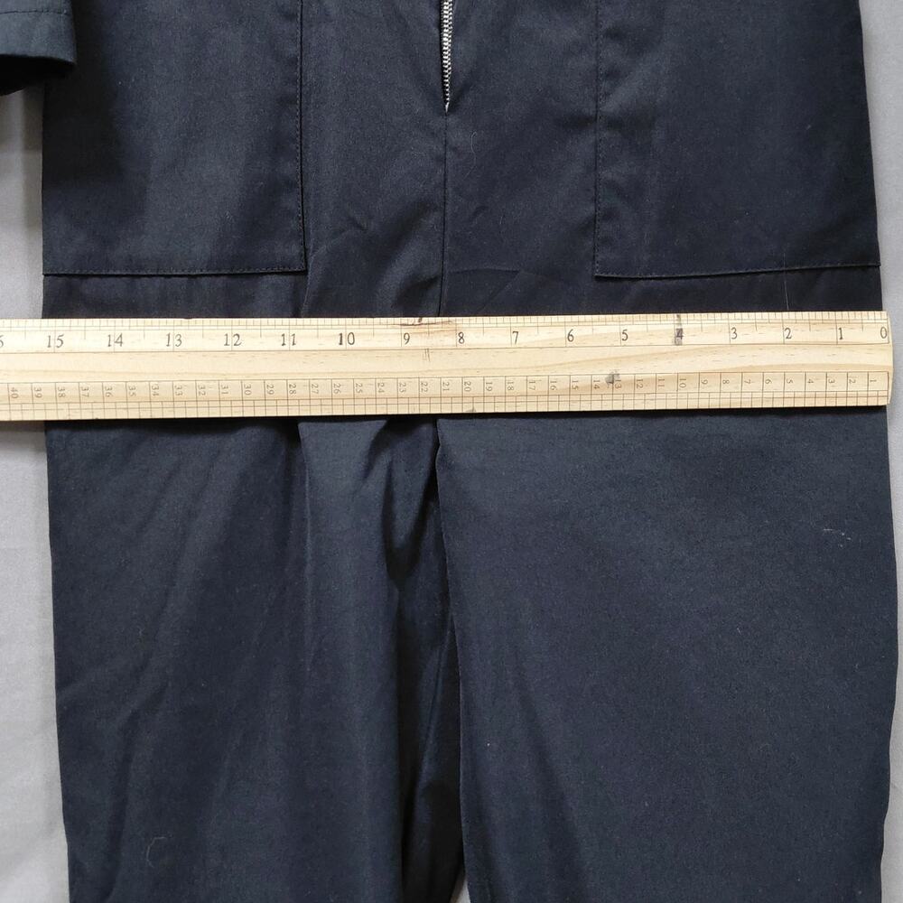 Nasty Gal Black Long Sleeve Full Zip Utility Jumpsuit Women Size S - Picture 12 of 16